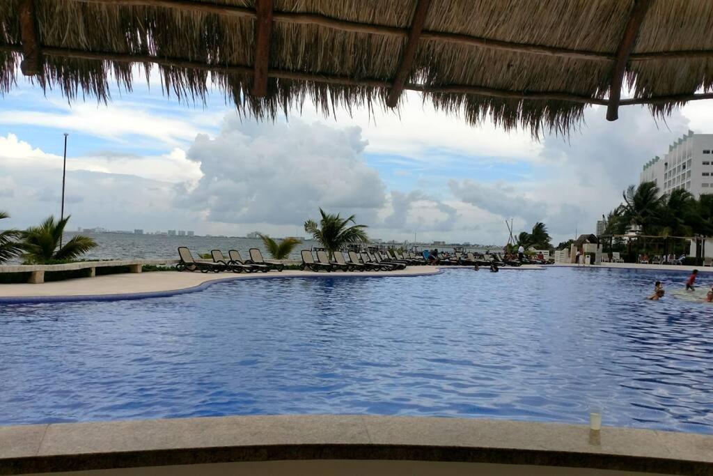 Hermoso Condo De 2 Habitaciones Frente Al Caribe Канкун Экстерьер фото