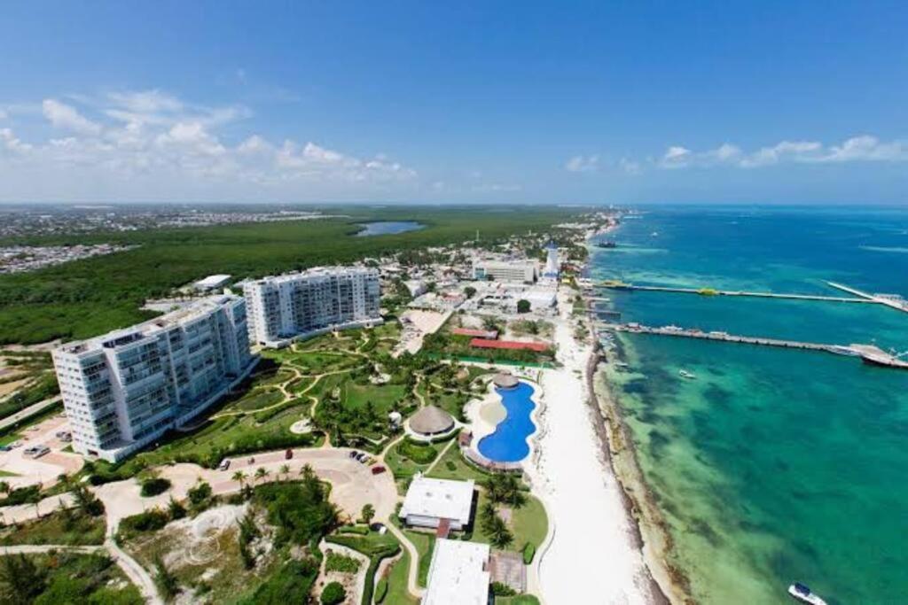 Hermoso Condo De 2 Habitaciones Frente Al Caribe Канкун Экстерьер фото