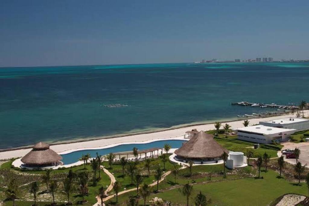 Hermoso Condo De 2 Habitaciones Frente Al Caribe Канкун Экстерьер фото
