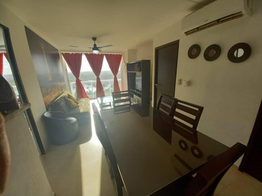Hermoso Condo De 2 Habitaciones Frente Al Caribe Канкун Экстерьер фото